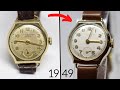 Restoration of a 1949 9ct Gold JW. BENSON Wristwatch