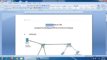 Teknologi Layanan Jaringan - Installasi dan konfigurasi asterisk di Linux ubuntu