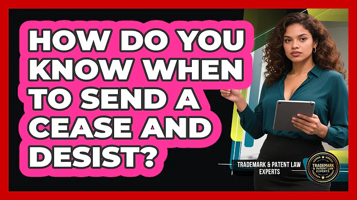 How Do You Know When To Send A Cease And Desist?