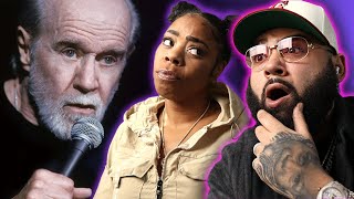 George Carlin WAS KICKING FACTSSSSS!! - Saving the Planet - BLACK COUPLE REACTS