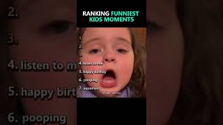 ranking funniest kids moments