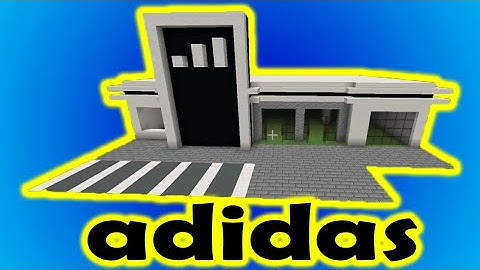 Minecraft Tutorial: How to make Adidas Store