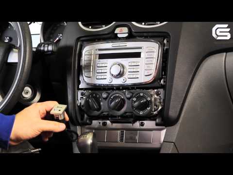 Installation of 6000CD MP3+USB OEM Stereo for Ford