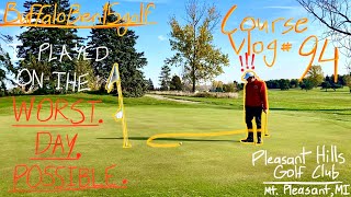 Course Vlog #94 @ Pleasant Hills Golf Club: Toughest. Greens. Ever.