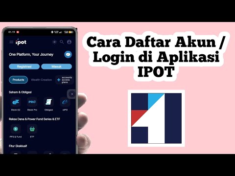 Cara Daftar Akun di Aplikasi Ipot | Cara Login di Aplikasi Ipot