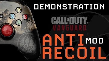 ModdedZone Anti Recoil Mod Demonstration. Call of Duty: Vanguard recoil v no recoil. Exclusive mod!