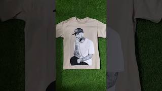 printing a Mac Miller shirt using halftones! #macmiller #screenprinting #screenprint #halftone
