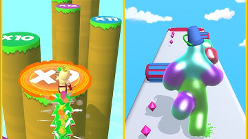 Shortcut Run Vs Blob Runner 3D : All Levels Gameplay - New Update Android, iOS #1