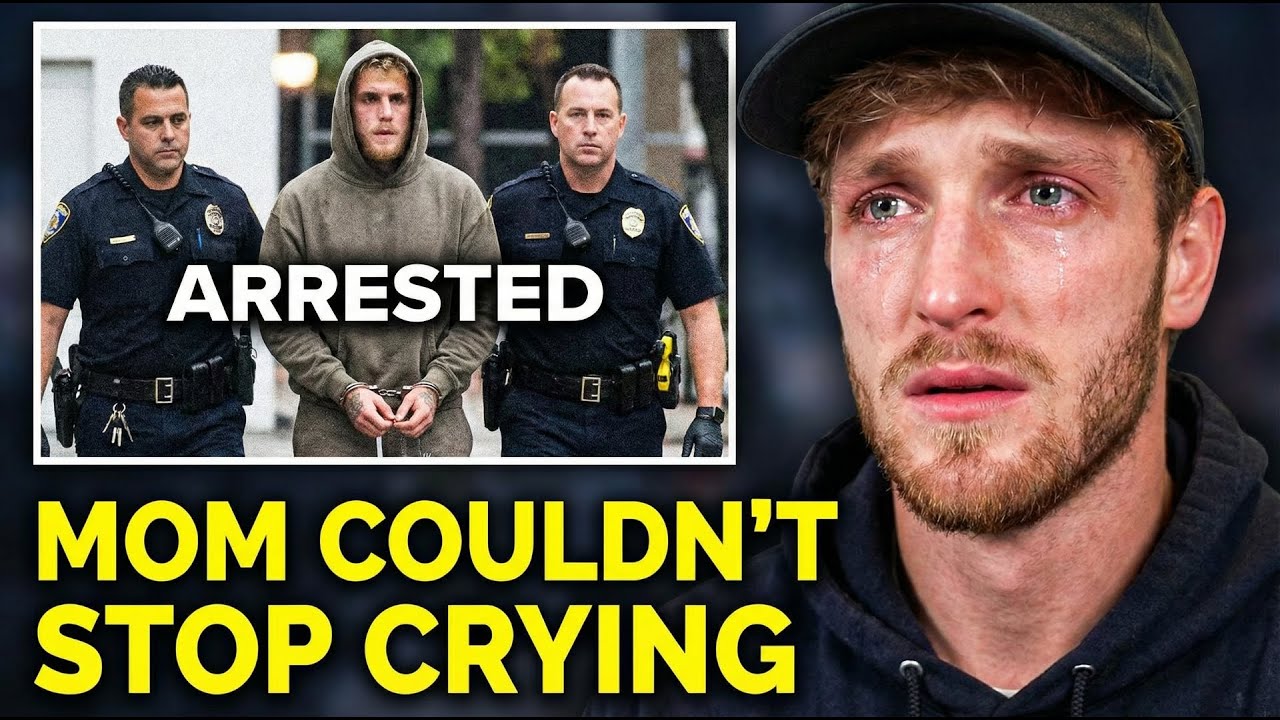 Логан Пол описывает нервный срыв своей матери после ареста Джейка — она винит себя.