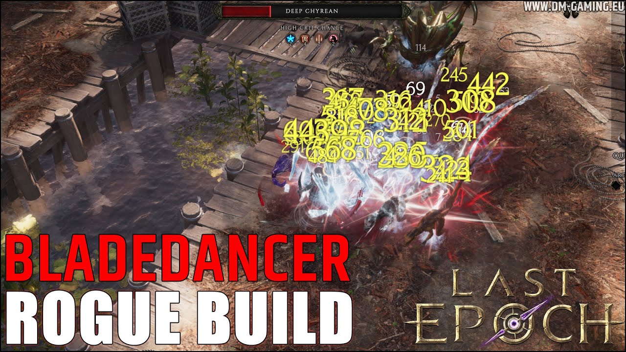Meilleur build Rogue Last Epoch 0.9, le bladedancer flurry ! YouTube