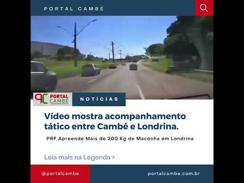 Vídeo mostra acompanhamento tático entre Cambé e Londrina.