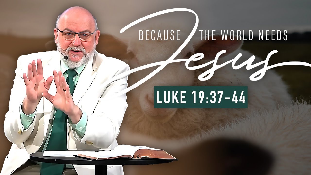 There is a King who Weeps (Luke 19:37-44) - YouTube