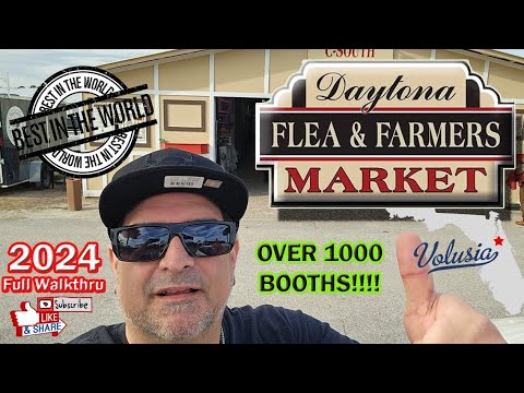 What's the Daytona Beach Florida Flea Market all about