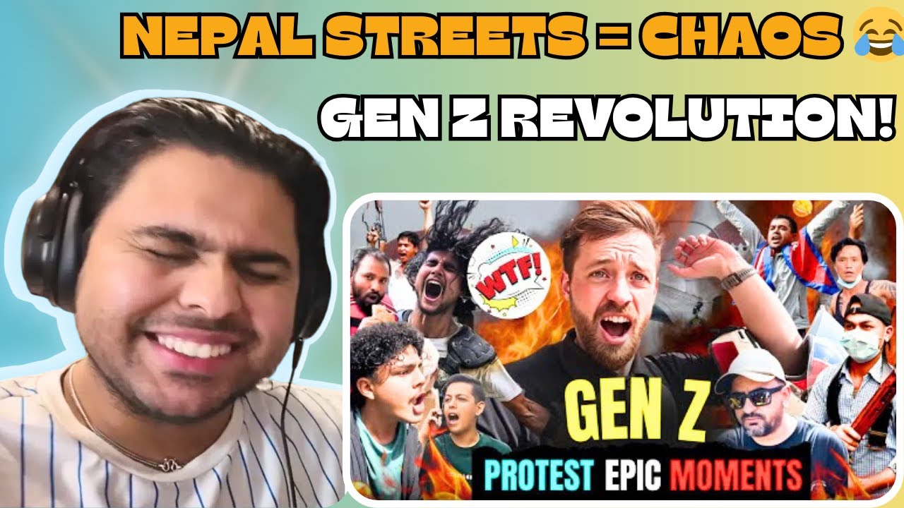 Reacting to Nepal Protest Madness Like 😵😱🇳🇵 