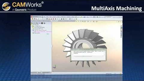 CAMWorks Multi Axis machining