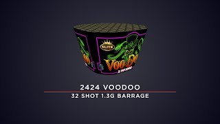 Bright Star Fireworks - 2424 VooDoo 32 Shot 1.3G Barrage