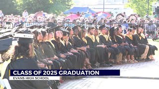 Evans High School holds 2025 graduation