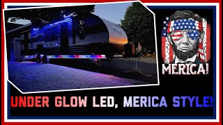Adding LED Under Glow to Your Camper
