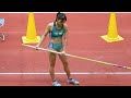 【全国常連の大塚】U20女子棒高跳1 日本室内陸上2024