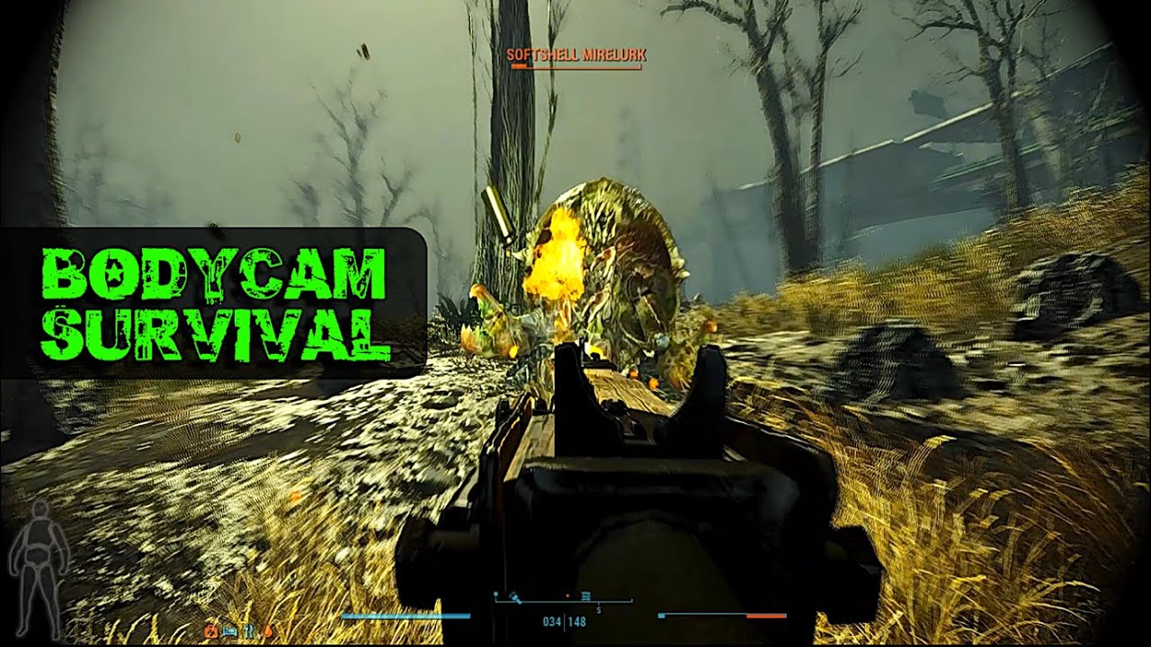 FALLOUT 4 BODYCAM SURVIVAL 🍻[18+]🌲 