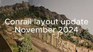 Conrail layout update November 2024