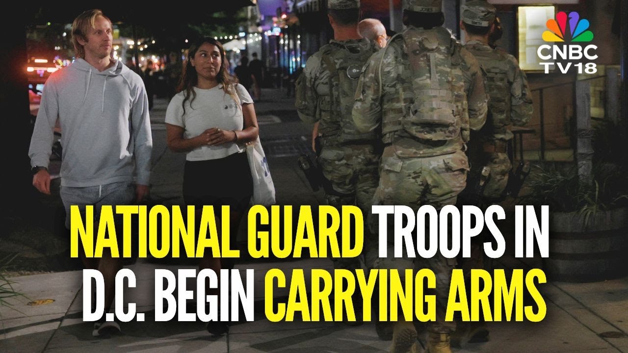 U.S. National Guard Troops Have Started Carrying Weapons In Washington ...