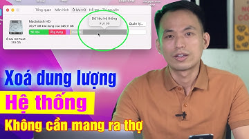 Macbook đầy dung lượng? Cách xoá dung lượng hệ thống macbook chiếm nhiều dung lượng