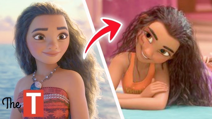 Disney Princesses in Ralph Breaks the Internet VS original movies 