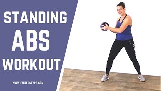 15 Minute Abs Workout with Ball – Ab Targeting Exercises with Medicine Ball screenshot 3