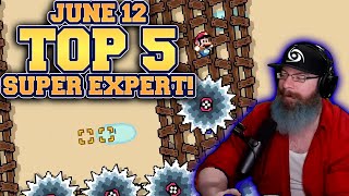 TOP 5 SUPER EXPERT COURSES [JUNE 12, 2020] Super Mario Maker 2 with Oshikorosu