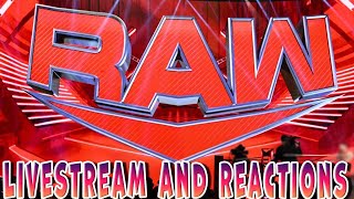 MONDAY NIGHT RAW (LIVESTREAM AND REACTIONS)