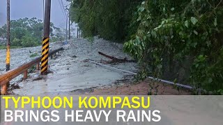 Typhoon Kompasu brings strong winds and heavy rain | Taiwan News | RTI