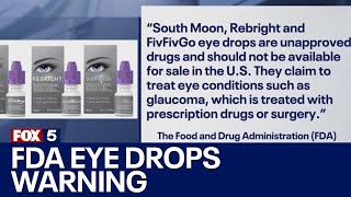 FDA warns over contaminated copycat eye drops