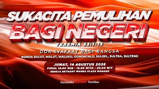 Doa Syafaat Bagi Bangsa - Jumat, 14 Agustus 2026