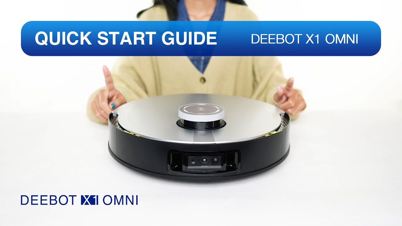 QUICK START GUIDE - Deebot X1 OMNI - YouTube