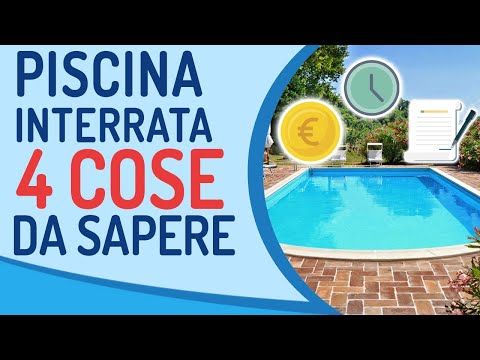 4 Cose da sapere prima di acquistare una piscina interrata