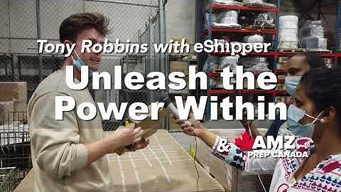 Tony Robbins virtual event: Unleashing the power within - behind the scenes with eShipper and AMZ