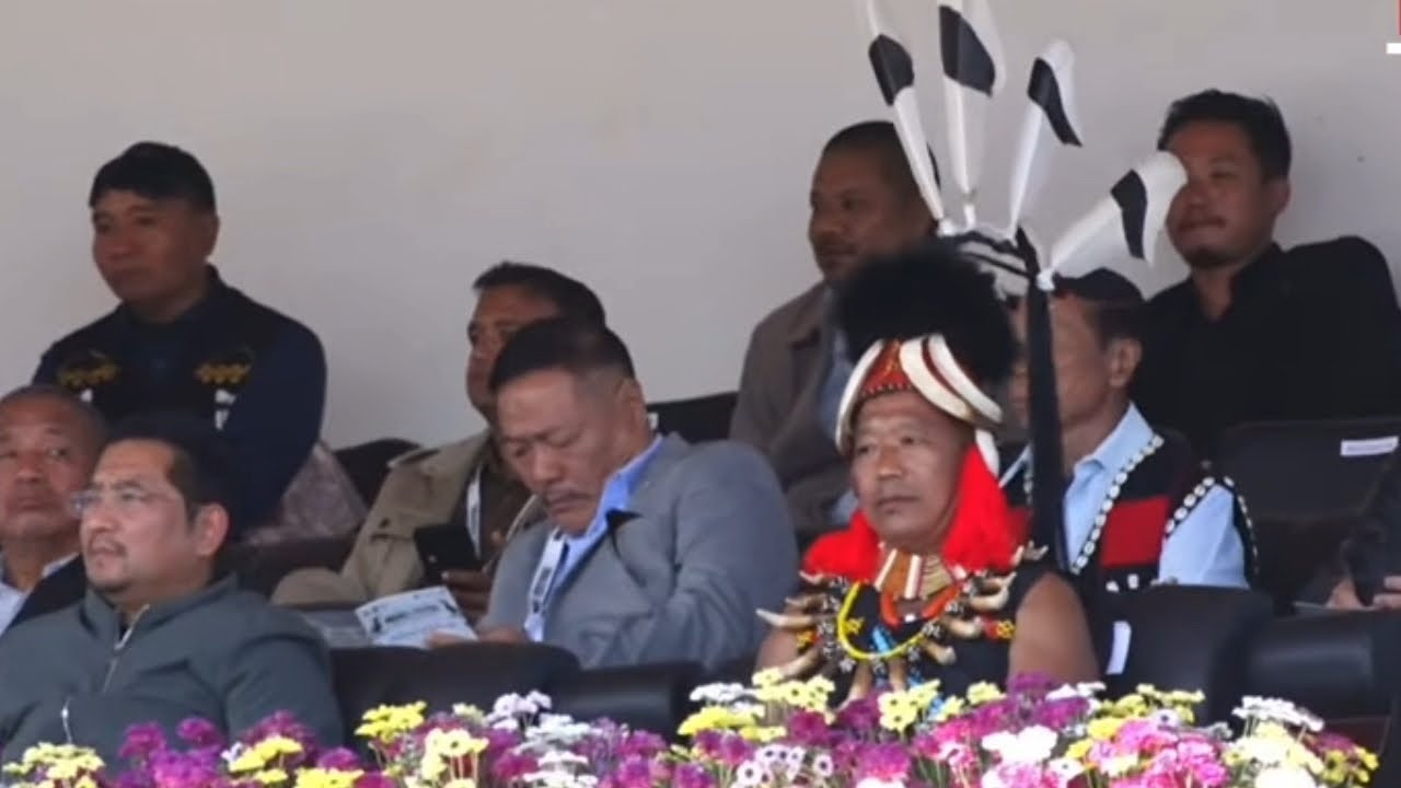 Traditional Blessing by Shri. Lohwang, Pongyin Ahng of Longzang/ 1st Edition Hornbill Festival Mon