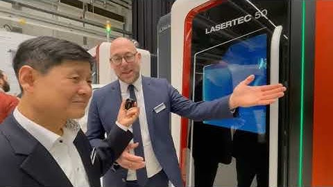 LASERTEC 20 50 Precision Tool at Open House Pfronten, Germany