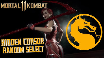HIDDEN CURSOR/RANDOM SELECT FUN! - Mortal Kombat 11