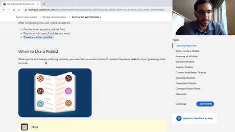 Get Started with Picklists / Becoming a Salesforce Admin with Trailhead