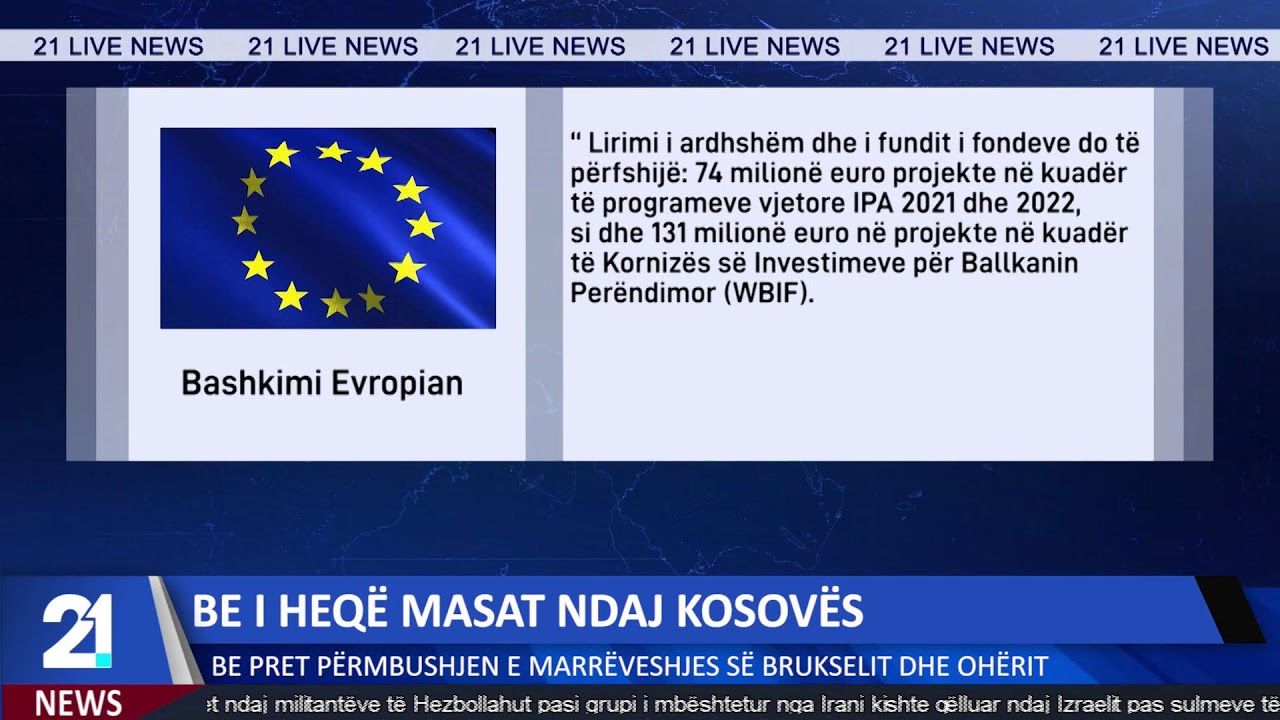 #21LiveNews   18:30 Lajmet në gjuhën shqipe | 04.3.2026