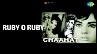 Ruby O Ruby | Chaahat | Lata Mangeshkar | Mukesh Songs | Jeetendra | Mumtaz
