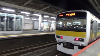 E231系500番台　中央・総武線　津田沼行き　阿佐ヶ谷駅発車！！