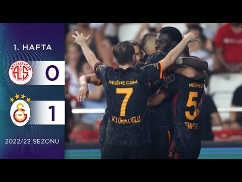 Fraport TAV Antalyaspor (0-1) Galatasaray | 1. Hafta - 2022/23