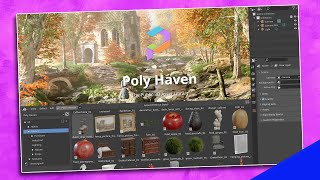 NEW! Poly Haven Asset Browser Add-On for Blender screenshot 4