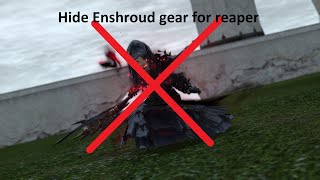 Final Fantasy XIV Reaper Hide Enshroud