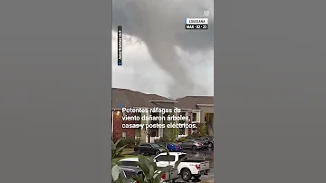 ¿Cuáles son dos señales de peligro de un tornado?