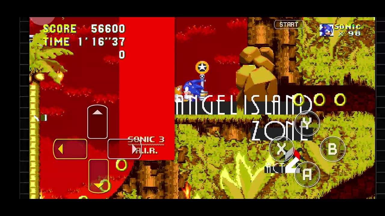 Gameplay: Angel Island Zone Act 2