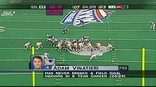 Adam Vinatieri Super Bowl 36 Game Winning Field Goal (Rare HD Widescreen Broadcast)